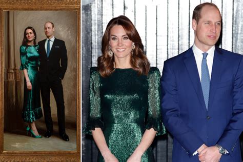 What The First Official Portrait Of Kate Middleton With William Tells Us Nailjam