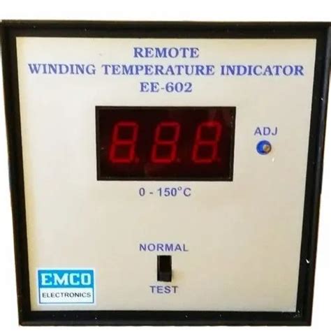 Ee602 Emco Digital Winding Temperature Indicator At Rs 4200unit Winding Temperature Indicator
