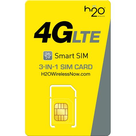 H2o Wireless 3 In 1 Sim Card Triple Sim Kit Bandh Photo Video