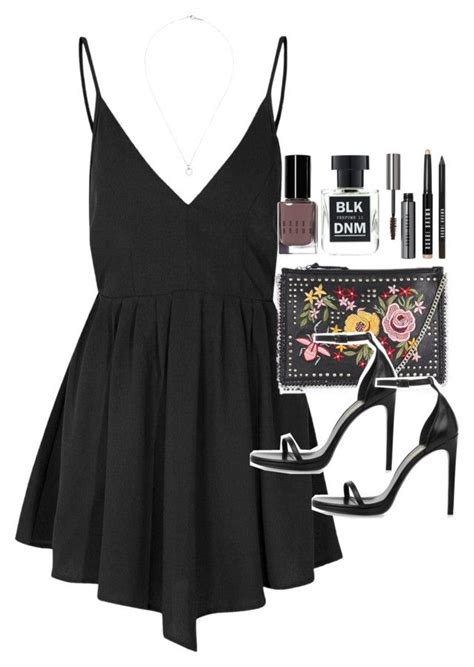 Outfit For Prom With A Black Cami Dress Fashion Clothes Casual Outfits