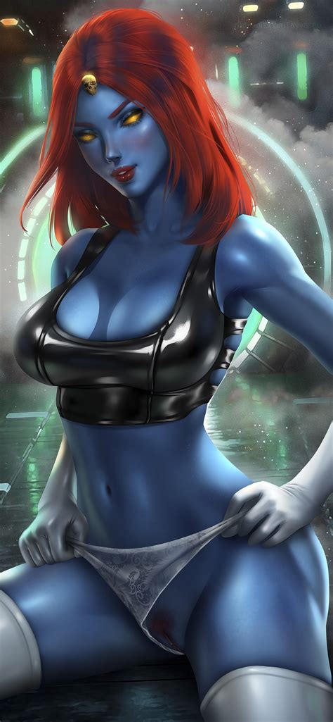 Rule 34 1girls Ayyasap Blue Skin Female Female Only Marvel Marvel Comics Mutant Mystique Pubic