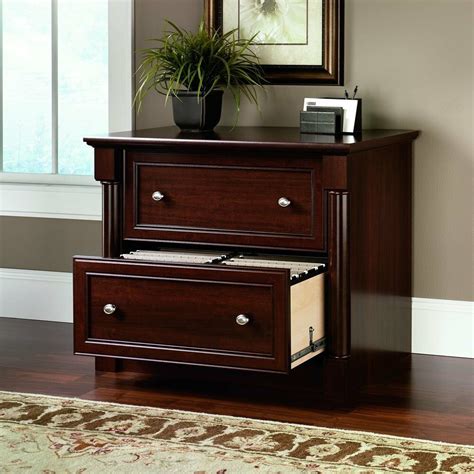 Hon 800 series wide lateral file with storage cabinet 885lsq. Lateral File Cabinet 2 Drawer Cherry Wood Document Storage ...