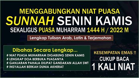 Niat Puasa Sunat Senin Kamis Umroh Haji 2023