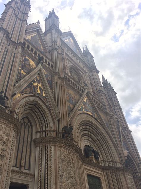 Orvieto Cathedral Umbria Italy Orvieto Barcelona Cathedral Beautiful