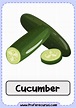 Vegetables-Vocabulary-Cucumber - Profe Recursos