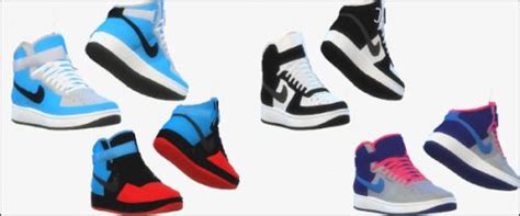 Sims 4 jordan cc shoes : Sims 4 CC's - The Best — Shoes by 8o8sims ... | Sims 4 ...
