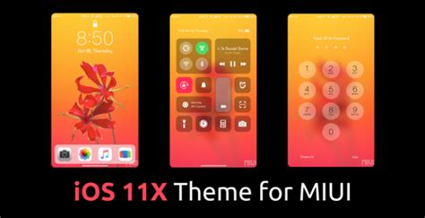 Miui themes collection for miui 12 themes, miui 11 themes, miui 10 themes and ios miui miui is an android based operating system that allow you to customize your devices in own way. Download Tema E Icone iOS 11 Per MIUI 8/9 E Xiaomi