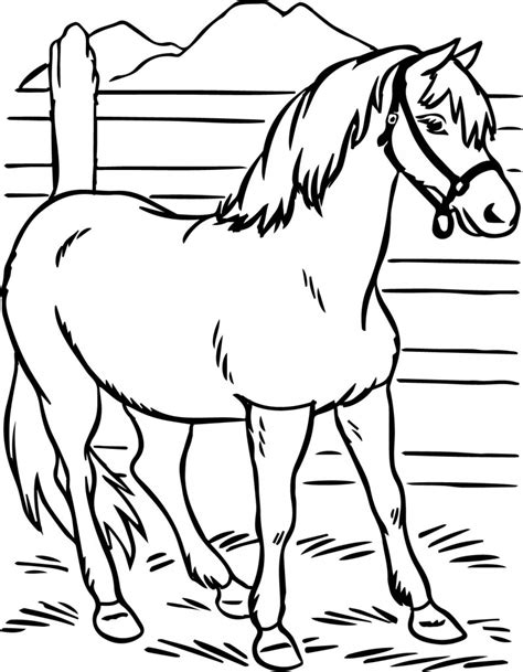 Coloring Pages Horses For You