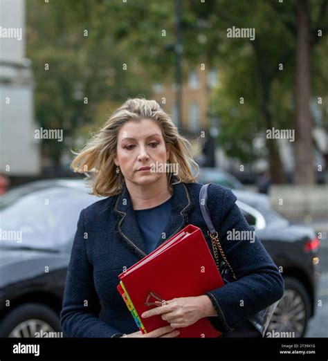 London UK 24th Oct 2023 Penny Mordaunt MP Leader Of The House Of