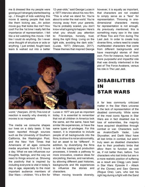 Diversity In Star Wars — Briana Raucci
