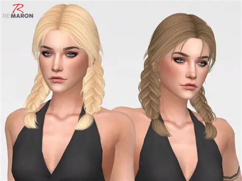 Sims 4 Hairs The Sims Resource Julia Hair Retextured By Remaron