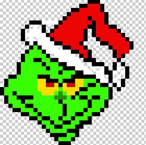How The Grinch Stole Christmas Pixel Art Png Clipart Art Bead