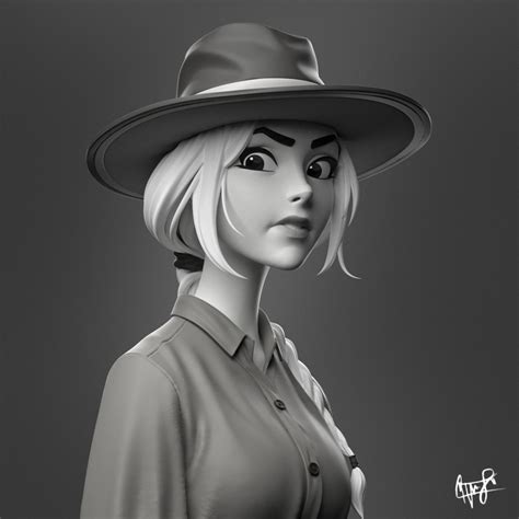 Cowgirl By Yudit1999 Character Art 3d Cgsociety Illustration Art Girl Cowgirl