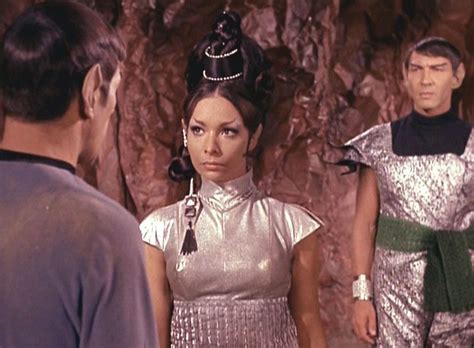 Spock S Wife T Pring Arlene Martel In The Star Trek Episode Amok Time Startrek Starfleet