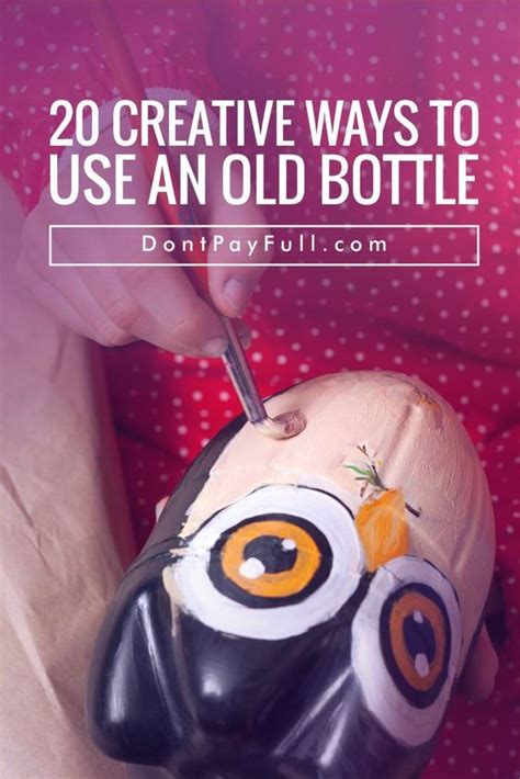 20 Creative Ways To Use An Old Bottle Old Bottles Creative Personal