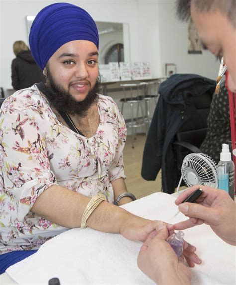 Woman Decides To Grow Beard And Body Hair After Being Baptised A Sikh