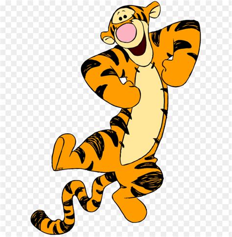 Happy Tigger Winnie The Pooh Tigger Clipart PNG Transparent With