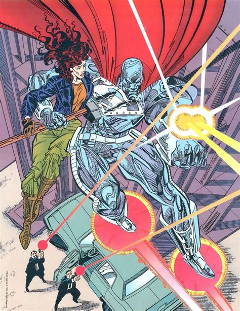 Steel Poster By Jon Bogdanove Superman Man Of Steel 22 1993 R