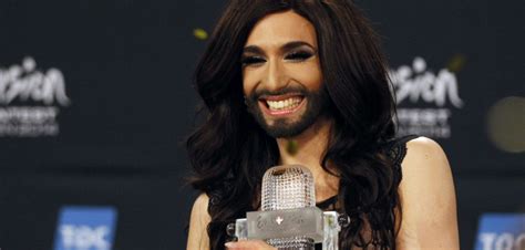 drag queen conchita wurst unveiled as eurovision winner 2014