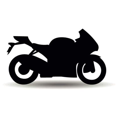 De Silueta De Motocicleta Royalty Free Stock Svg Vector