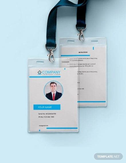 Free 49 Professional Id Card Designs In Psd Eps Ai Ms Word