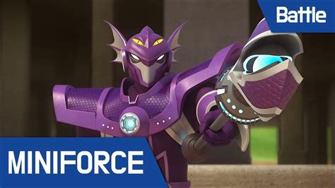 Miniforce Battle Scene 10 Miniforce Vs Mechamon Youtube