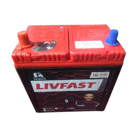 He returned that battery on july 22 and got his fourth one. Livfast Car Battery, Warranty: 24 Months, Rs 3750 /piece ...