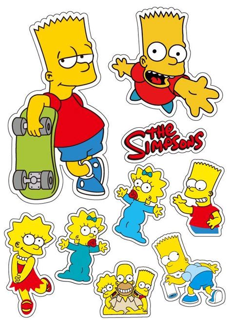 Fotos De Nane Em Theme Festa Dos Simpsons Modelos De Cute Stickers Simpsons Art Tumblr