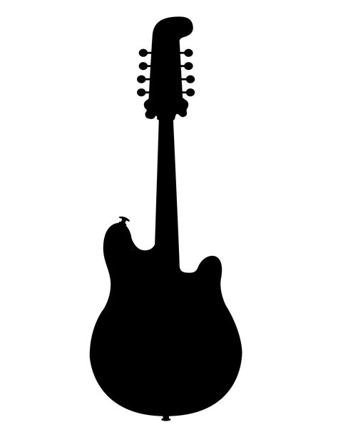 Free Guitar Silhouette Png Download Free Guitar Silhouette Png Png