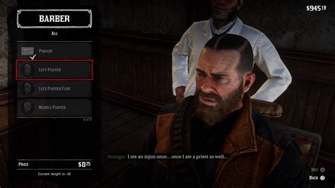 Possible Glitch Arthurs Hair Wont Grow And The Length Shows 10 R