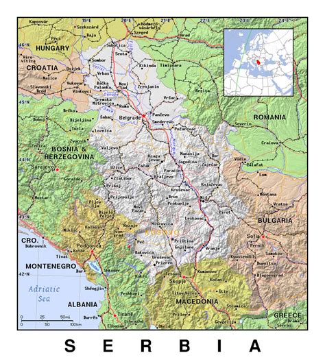 Sintético 102 Foto Donde Esta Serbia En El Mapa Alta Definición