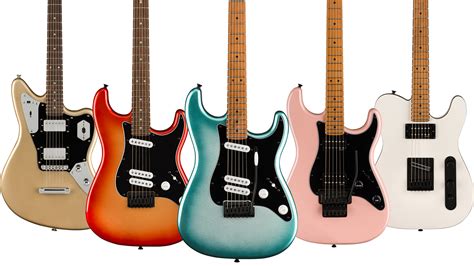 Fender Releases Eye Popping High Spec Squier Contemporary Series