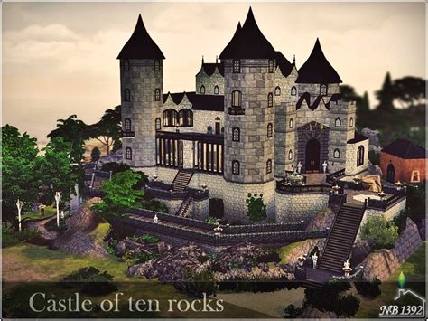 The Sims 4 Speed Build Riverglade Castle Pt 1 Sims 4