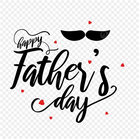 Happy Fathers Day Vector Hd Images Typography Lettering Happy Father S Day Heart Sparkle