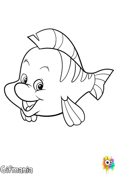 Flounder Drawing Step By Step Alter Playground
