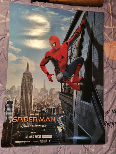Spider Man Homecoming Movie Poster Hobbies And Toys Collectibles