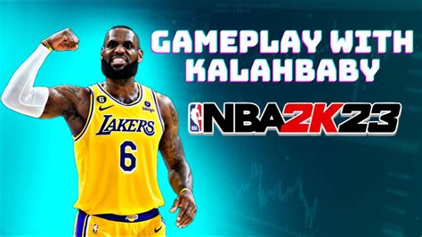BEST LEBRON JAMES BUILD NBA K CURRENT GEN GOING CRAZY IN THE REC WITH Kalahbabyyt YouTube
