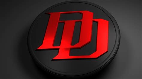 3D asset Daredevil logo animated | CGTrader