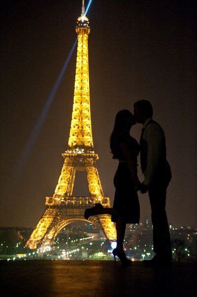 Kissing In Front Of The Eiffel Tower And Obviously Getting A Picture Of