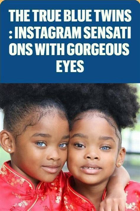 The True Blue Twins Instagram Sensations With Gorgeous Eyes Artofit