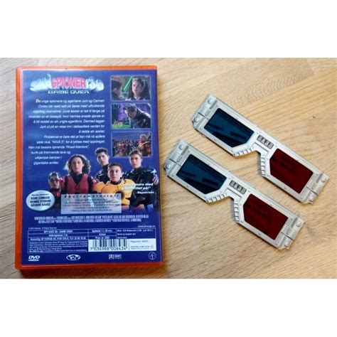 småspioner i 3d game over med 3d briller dvd o briens retro and vintage