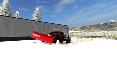 Farming Simulator 17 Snow Plowing Youtube