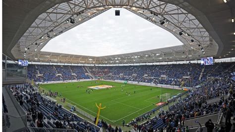 Historical grounds can be chosen as well. Hoffenheim Stadium ~ news word