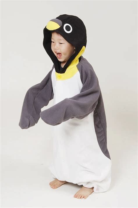 New Anime Animal Onesie Children Penguin Onesie Pajamas Cosplay Costume