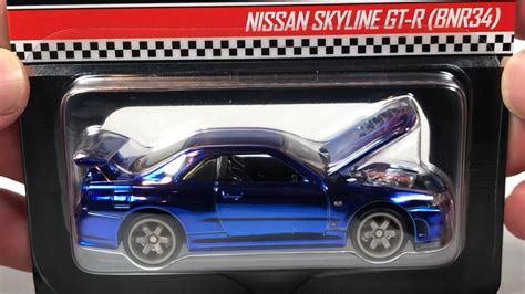 Hot Wheels RLC Nissan Skyline GT R BNR34 YouTube
