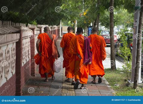 4 Monks Editorial Photography Image Of Monk Kuala Praying 68441157