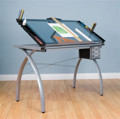 I love how practical this one is! Steps of How to Build A Adjustable Drafting Tables Ikea - HomesFeed