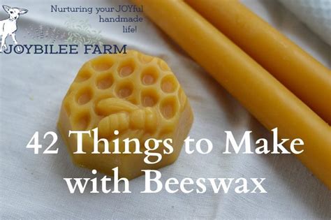 There Are Dozens Of Things You Can Make With Beeswax That Can Replace