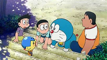 Doraemon Gifs Funny Caught Vol Tenor Gadgets