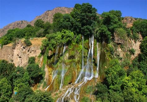 Bisheh Waterfall One Of Major Attractions Of Irans Lorestan Tourism